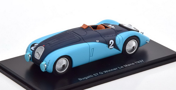 Bugatti T57G №2 Winner 24h Le Mans (Jean-Pierre Wimille - Robert Marcel Charles Benoist)