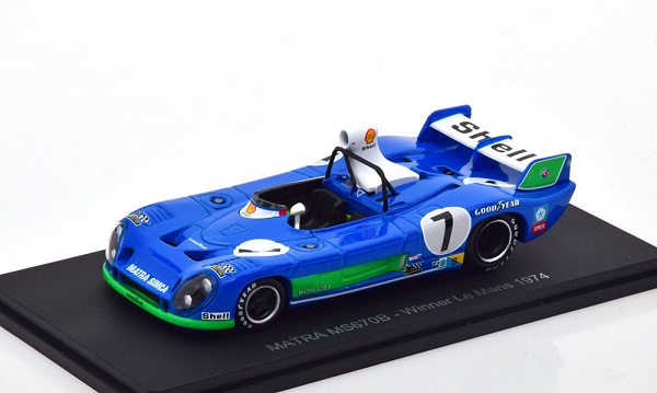 Модель 1:43 Matra MS 670 B №7 Winner 24h Le Mans (Henri Pescarolo - Gérard Larrousse)