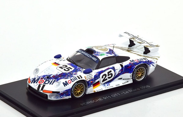 Модель 1:43 Porsche 911 GT1 №25 24h Le Mans (Bob Wollek - Boutsen - Stuck)