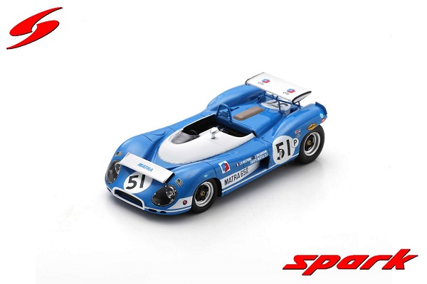 Модель 1:43 Matra Simca - Ms650 N 51 Boac - 1970 - J.Brabham - J.P.Beltoise - Blue White