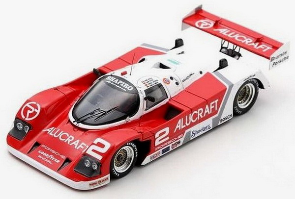 Модель 1:43 Porsche 962C №2 Daytona (H.Grohs - H-J.Stuck - R.Herzog - Hurley Haywood) (L.E.500pcs)