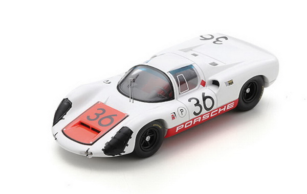 Porsche 910 #36 Sebring 1967 Patrick - Mitter US270 Модель 1:43