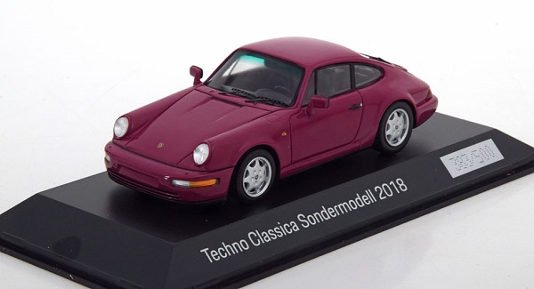 porsche 911 (964) 30 jahre - violett techno classica (l.e.500pcs) WAX02020074 Модель 1:43
