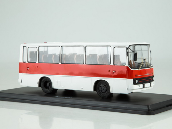 Модель 1:43 Ikarus 211 / Икарус 211 - white/red