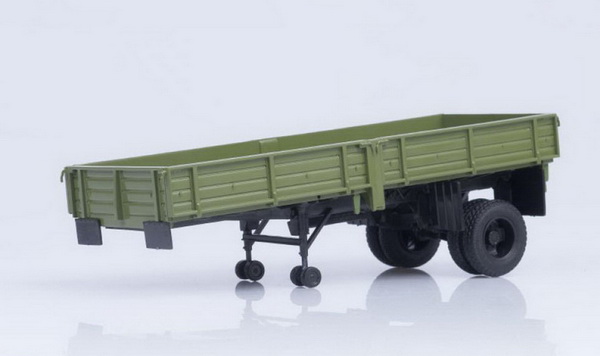 Модель 1:43 ОдАЗ-885 п/прицеп - зелёный