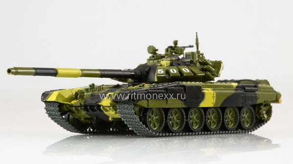 Модель 1:43 Т-72Б3 - серия «Наши танки» №18