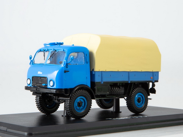 Модель 1:43 Tatra 805 (бортовой тент) - blue/yellow