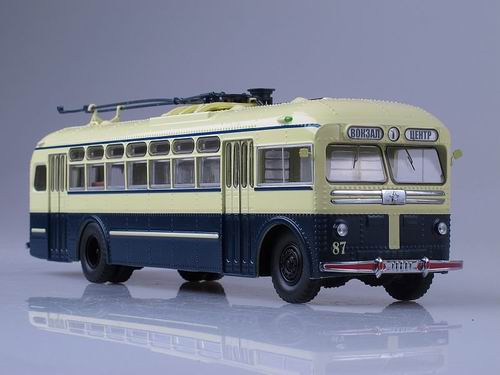 Модель 1:43 МТБ-82Д троллейбус (производства Тушинского АвиаЗавода) / MTB-82D