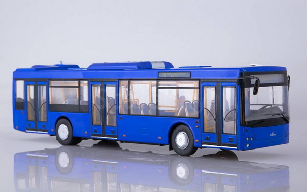 Модель 1:43 МАЗ-203 автобус городской - синий