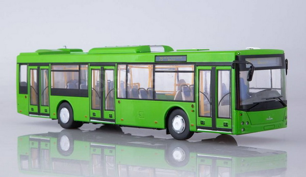 Городской автобус МАЗ-203 (зеленый) SSM4038 Модель 1:43