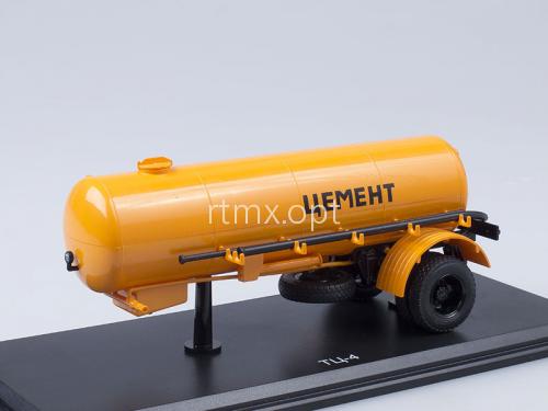 ТЦ-4 «Цемент» п/прицеп - оранжевый SSM7008 Модель 1:43