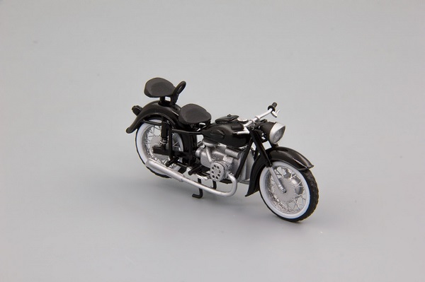 Модель 1:43 К-750 мотоцикл - чёрный