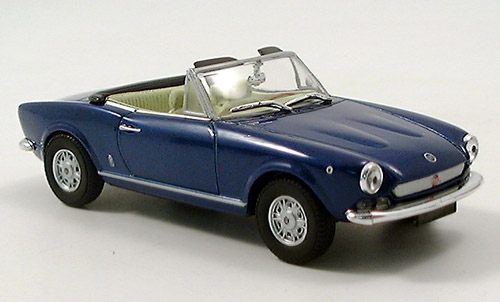 Модель 1:43 FIAT 124, Spider blue
