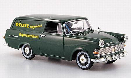 Модель 1:43 Opel Rekord P2 Caravan «Deutz» - green