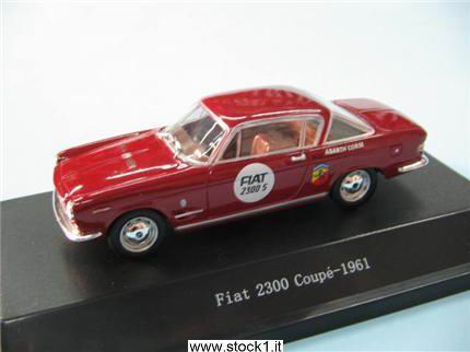 fiat 2300 coupe abarth record - red STSS013 Модель 1:43