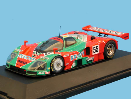 Модель 1:43 Mazda 787 №55 «Renown» Winner 24h Le Mans (Volker Weidler - Johnny Herbert - Bertrand Gachot)