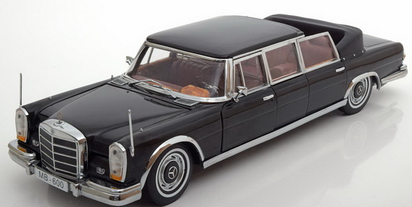 Модель 1:18 Mercedes-Benz 600 Landaulet (W100) - black