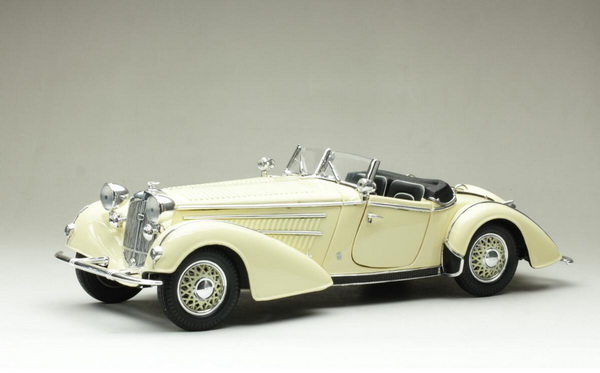 Модель 1:18 Horch 855 Roadster 1939 - Yellow