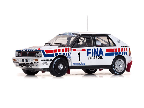 Модель 1:18 Lancia Delta Integrale 16V №1 «FINA» Rally de France (Didier Auriol - Bernard Occelli)
