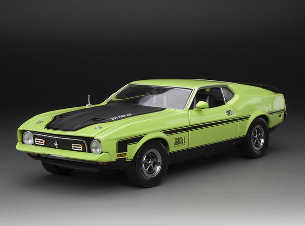 Ford Mustang MACH 1 - 1971 - Grabber Lime