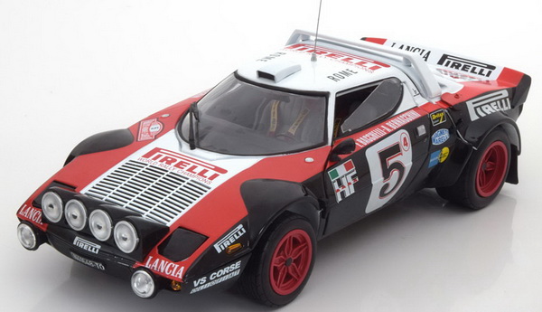Модель 1:18 Lancia Stratos HF №5 Rallye Monte-Carlo (Fulvio Bacchelli - Arnaldo Bernacchini)