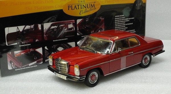 Модель 1:18 Mercedes-Benz 280 C/8 Coupe - red 1973