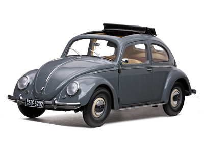 Модель 1:12 Volkswagen Beetle - grey