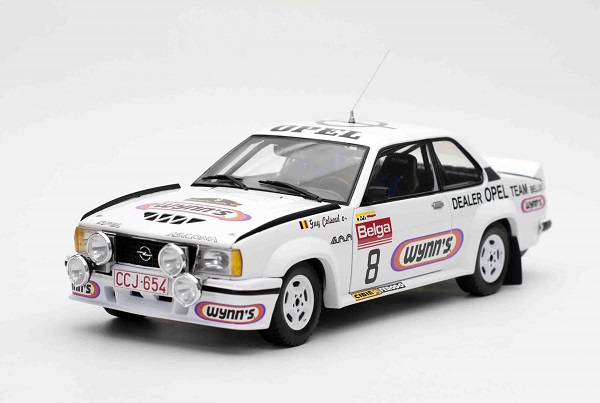 ascona 400 (night version) n 8 2nd rally bianchi 1981 g.colsoul - a.lopes white SS5380 Модель 1:18