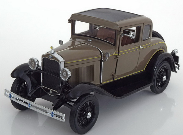 Ford Model A Coupe Chicle Drab 1931 - gray/black