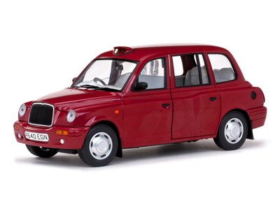Модель 1:18 TX1 London Taxi Cab - red