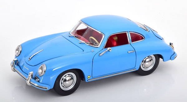 Модель 1:18 Porsche 356A 1500 GS Carrera GT - 1957 - Light Blue