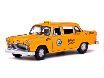 Модель 1:18 Checker A11 Cab Taxi - Los Angeles