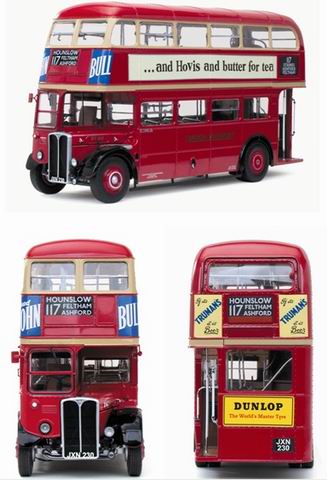 aec rt 852 «london transport» jxc 230 - red SS2928 Модель 1:24