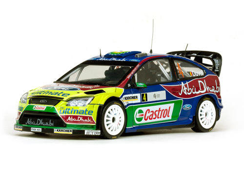 ford focus rs wrc08 №4 rally korsika (duval - pivato) SS3950 Модель 1:18