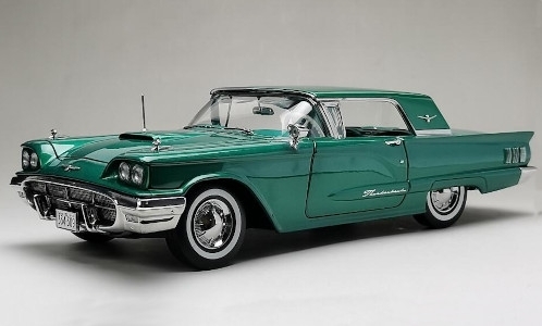 ford thunderbird hardtop coupe 1960 - met. green SS4309 Модель 1:18