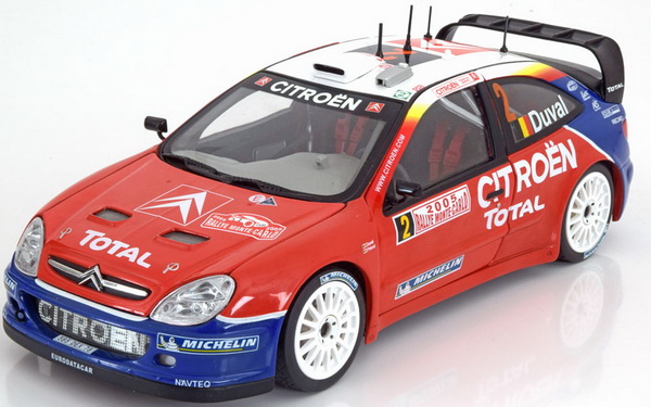 Модель 1:18 Citroen Xsara WRC №5, Rally Monte Carlo 2005 Duval/Prevot