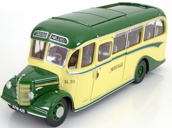 Модель 1:24 Bedford OB Duple Vista Coach Crosville 1949