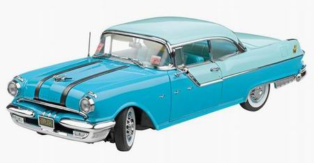 Модель 1:18 Pontiac Starchief / castle gray - nautilus blue