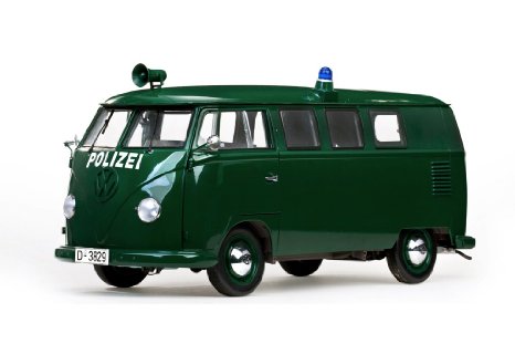 Модель 1:12 Volkswagen Police Van - green