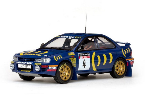 Модель 1:18 Subaru Impreza №4 «555» Winner RAC Rally (McRae - Ringer)