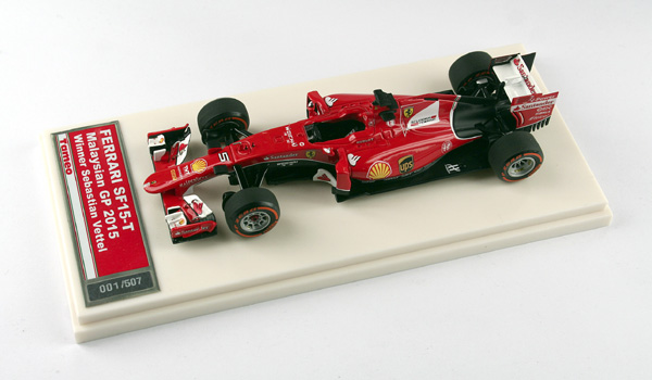 Модель 1:43 Ferrari SF15-T №5 Winner GP Malaysia (Sebastian Vettel)