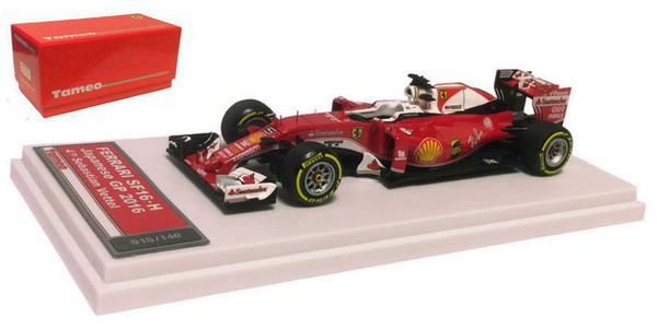 Модель 1:43 Ferrari SF16-H №5 4th Japan GP (Sebastian Vettel)