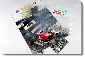 Модель 1:43 Ferrari 312 №18 Monaco GP (Lorenzo Bandini - Chris Amon) (KIT)