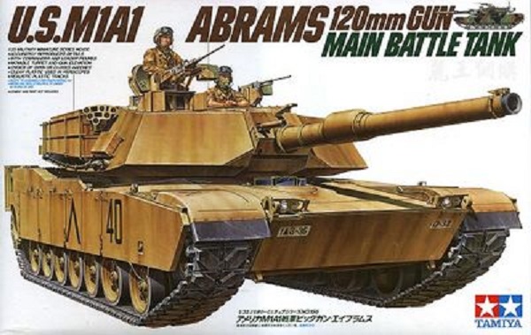 Модель 1:35 M1A1 Abrams Танк U.S.