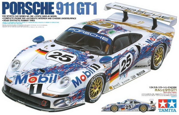 Модель 1:24 Porsche 911 GT1