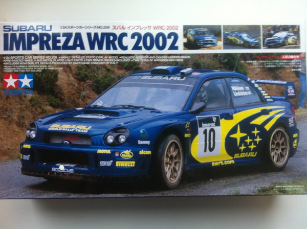 Модель 1:24 Subaru Impreza WRC №10 KIT