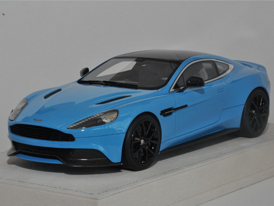 Модель 1:18 Aston Martin Vanquish - Blue [смола; без открывающихся элементов]