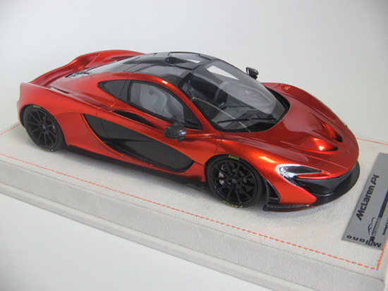 Модель 1:18 McLaren P1 Geneve MotorShow [смола; без открывающихся элементов]