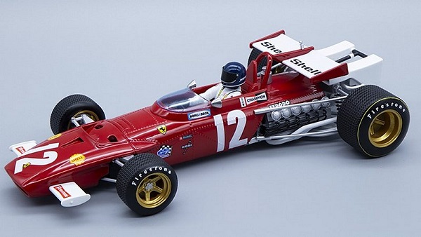 Ferrari 312B #12 Winner GP Austria 1970 Jacky Ickx TM18-064B Модель 1:18