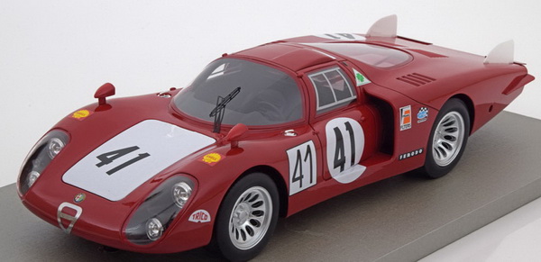 Модель 1:18 Alfa Romeo 33.2 Coda Lunga №41, 24h Le Mans 1968 Baghetti/Vaccarella
